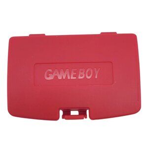 Game Boy Color GBC (CGB-001) Replacement Door Battery Cover - Berry Red / Pink